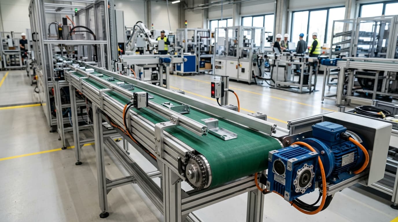 Automated Sensor Conveyor Line